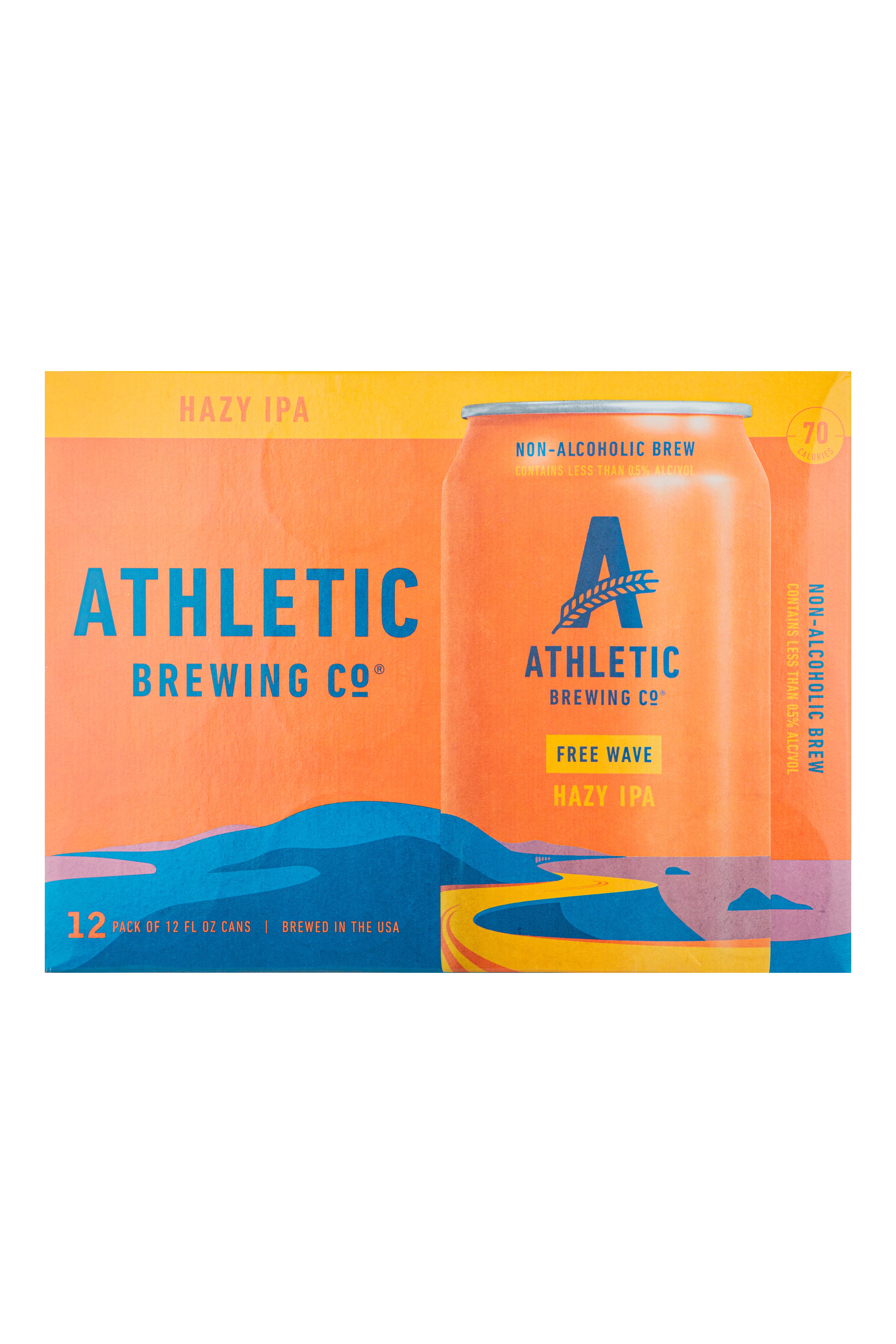 Athletic Brewing Free Wave Hazy IPA Non-Alcoholic