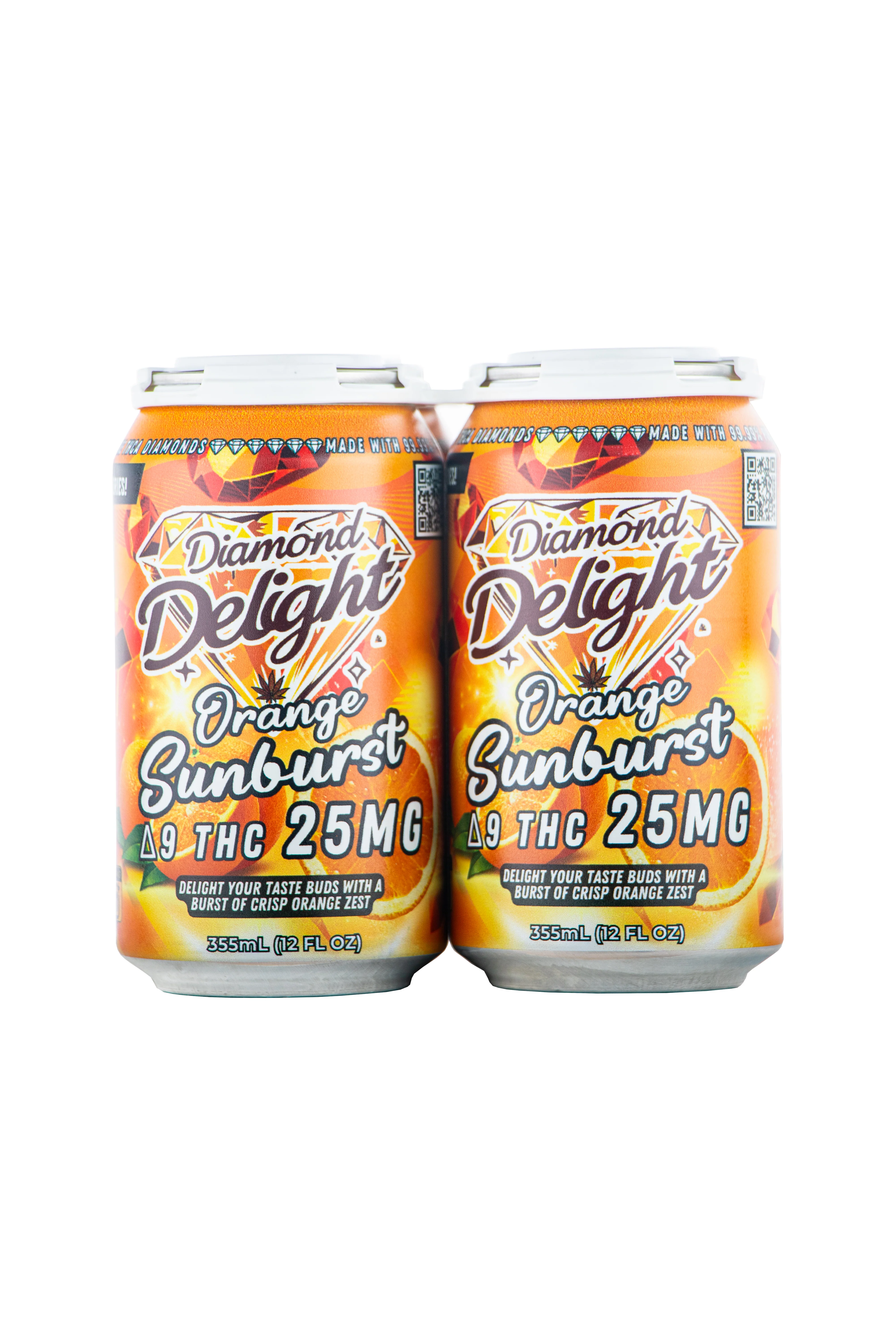 Diamond Delight Orange Sunburst 25mg