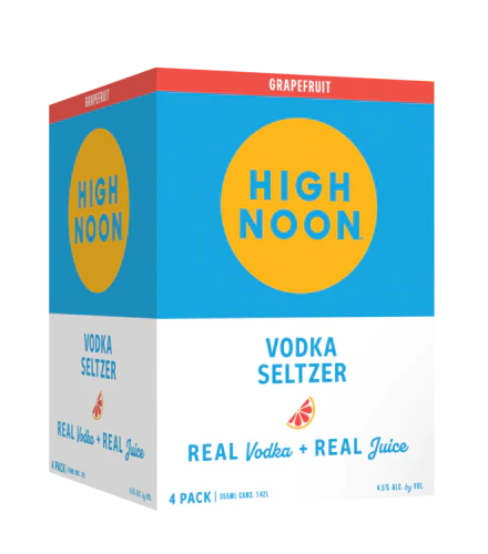 High Noon Vodka Seltzer Grapefruit