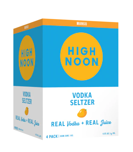 High Noon Vodka Seltzer Mango