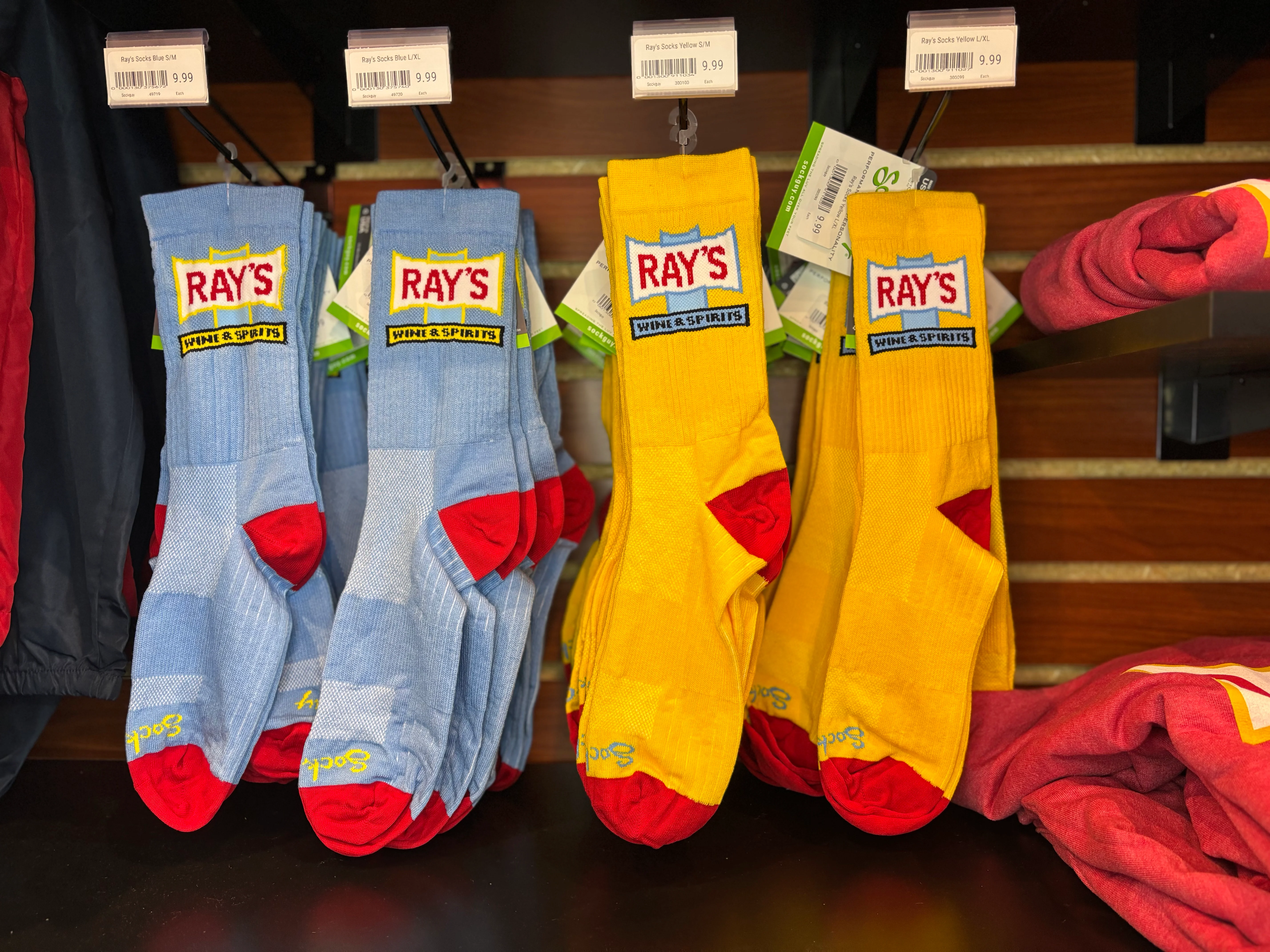 Ray's Socks Yellow