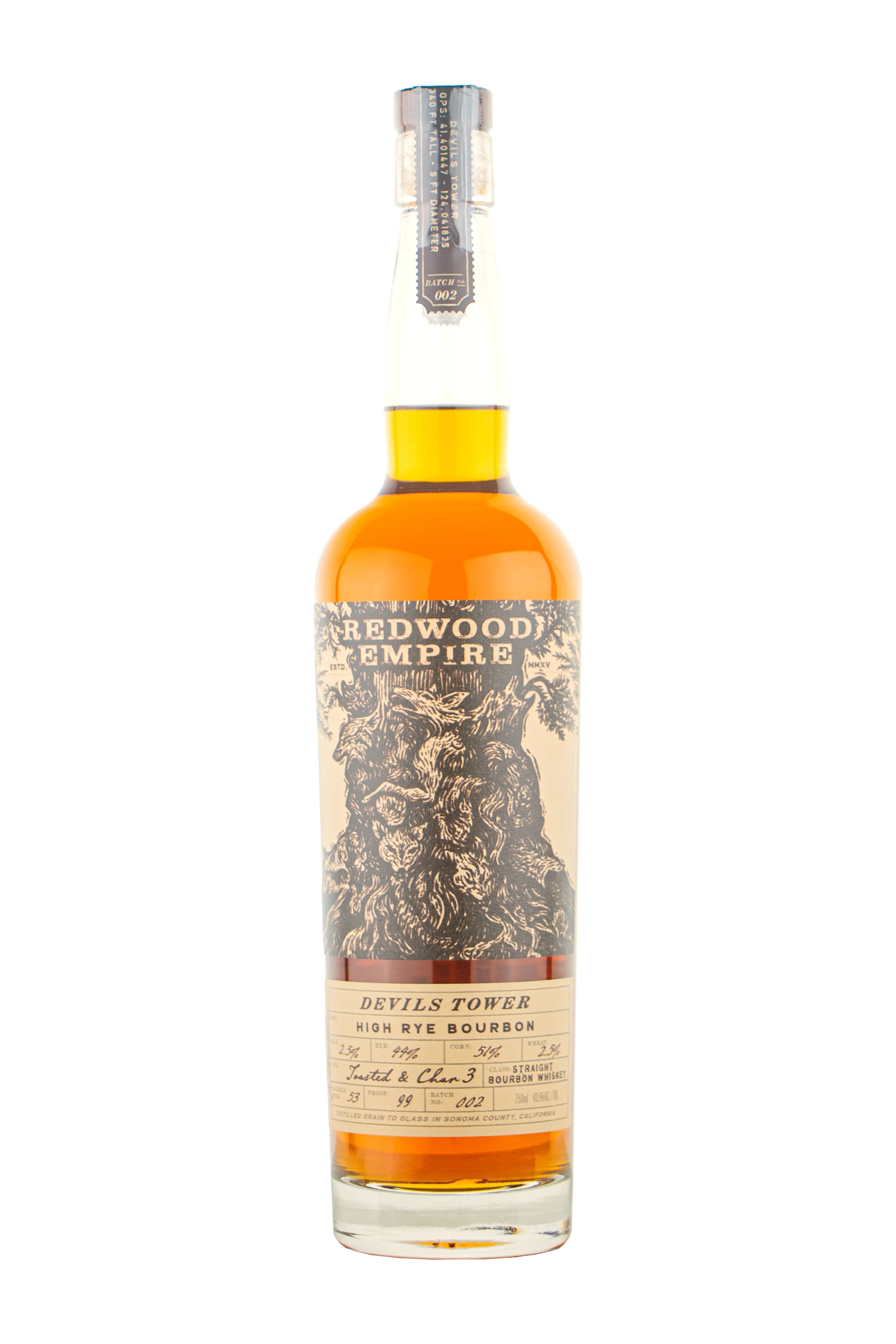 Redwood Empire Devils Tower High Rye